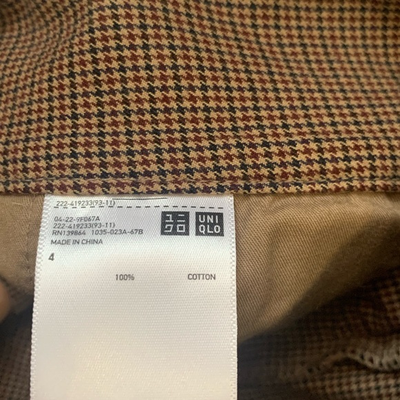 Uniqlo Ines De La Fressange Houndstooth Midi Skirt - Picture 9 of 12